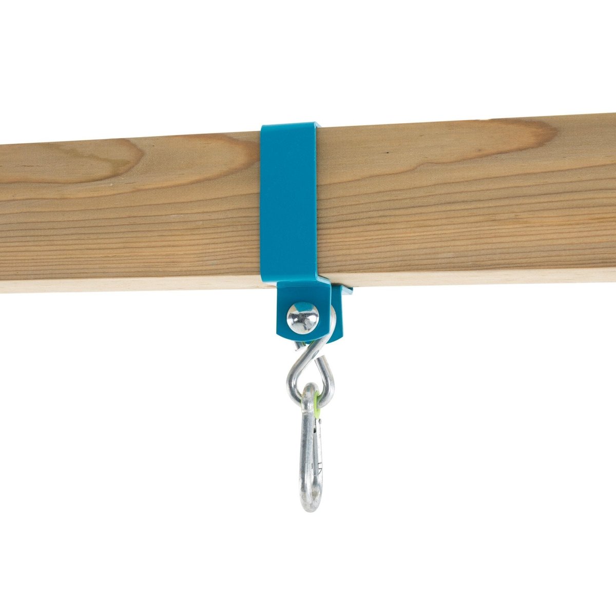 Portique 2 balançoires ACACIA marron - bleu - vert, TP TOYS
