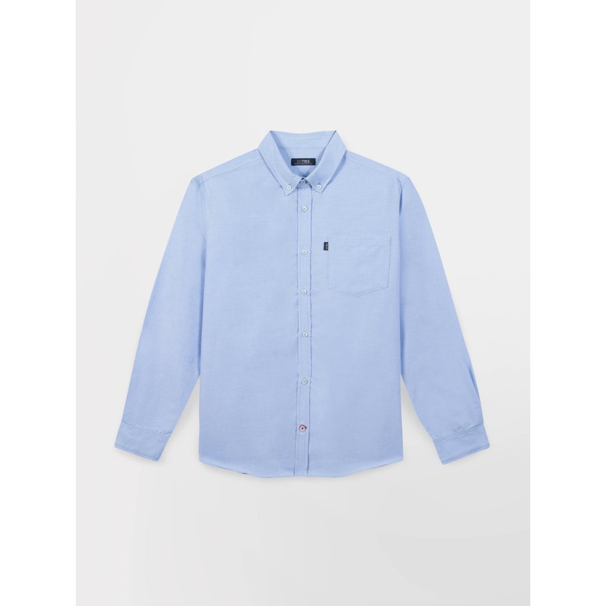 Chemise manches longues ETENDCHE chambray, TBS