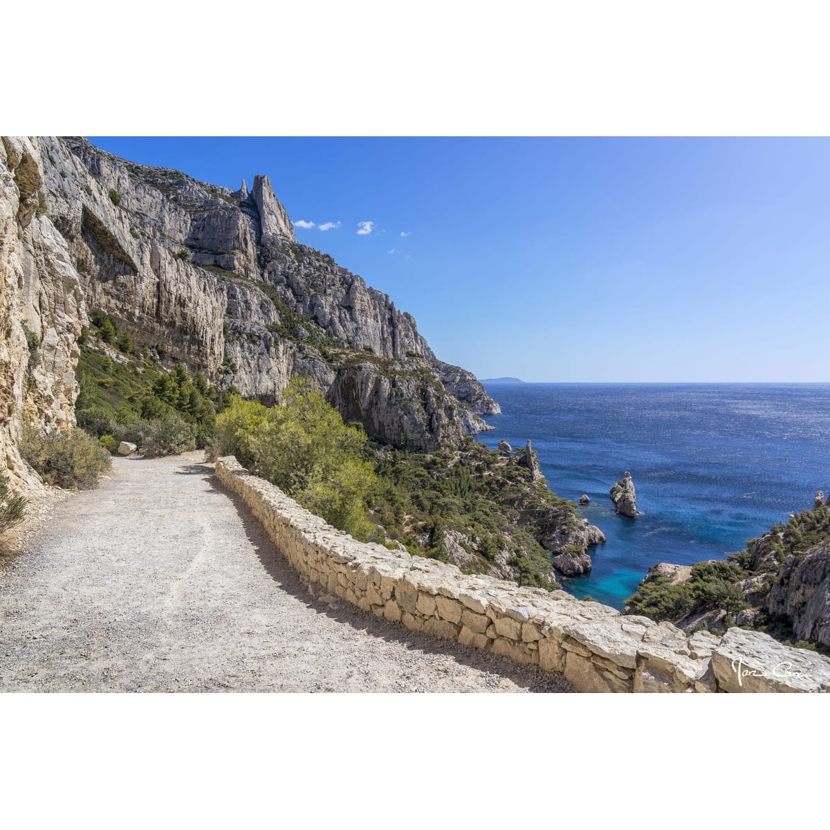 Tableau Mural Vue Sur Calanque MER tableaux sur toile-bleu, CEANOTHE