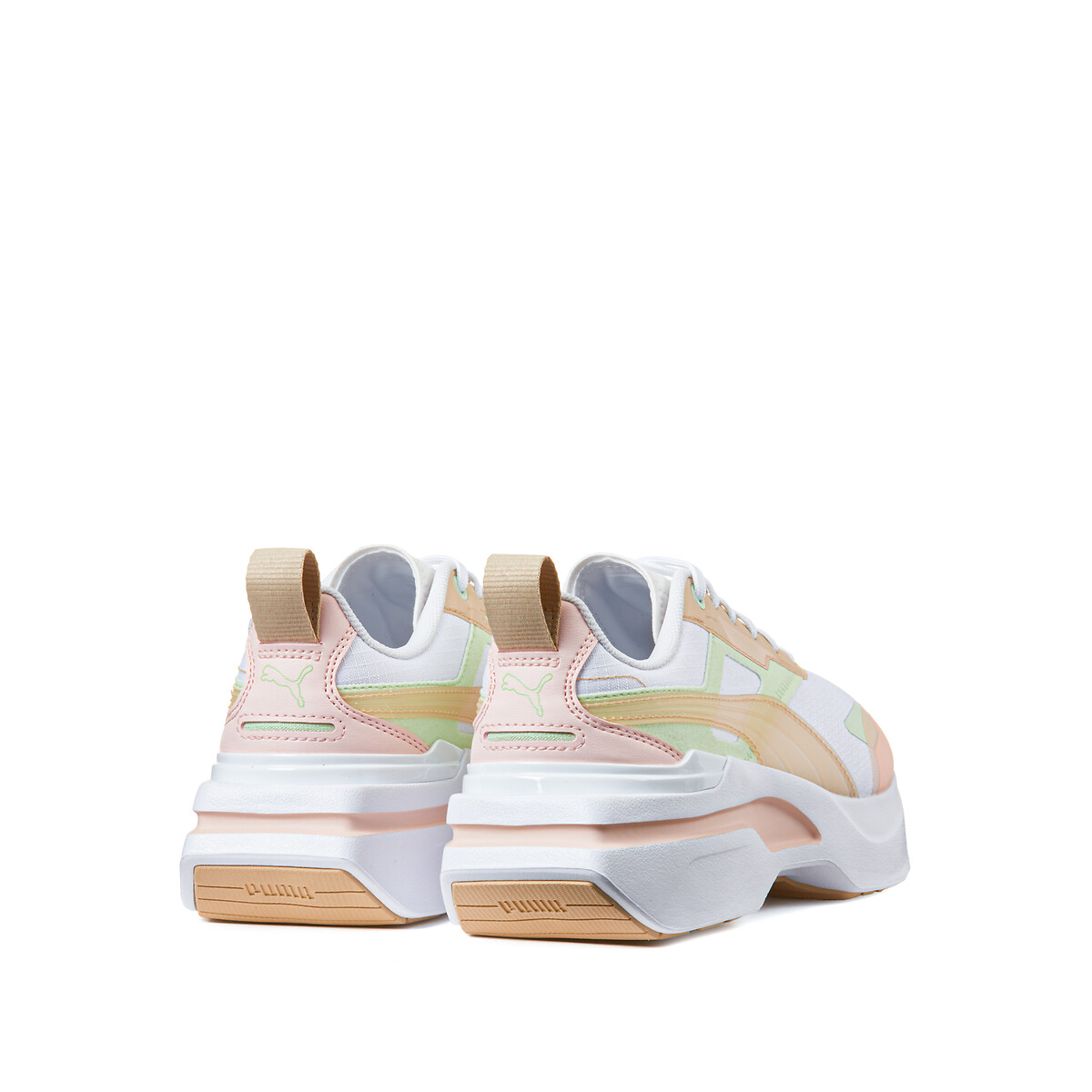 Baskets Rider blanc/rose, PUMA