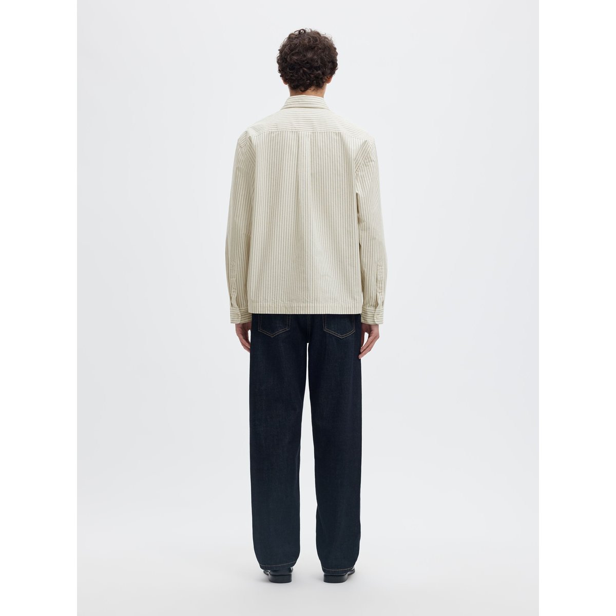 Surchemise gris - pure cashmere1, SELECTED