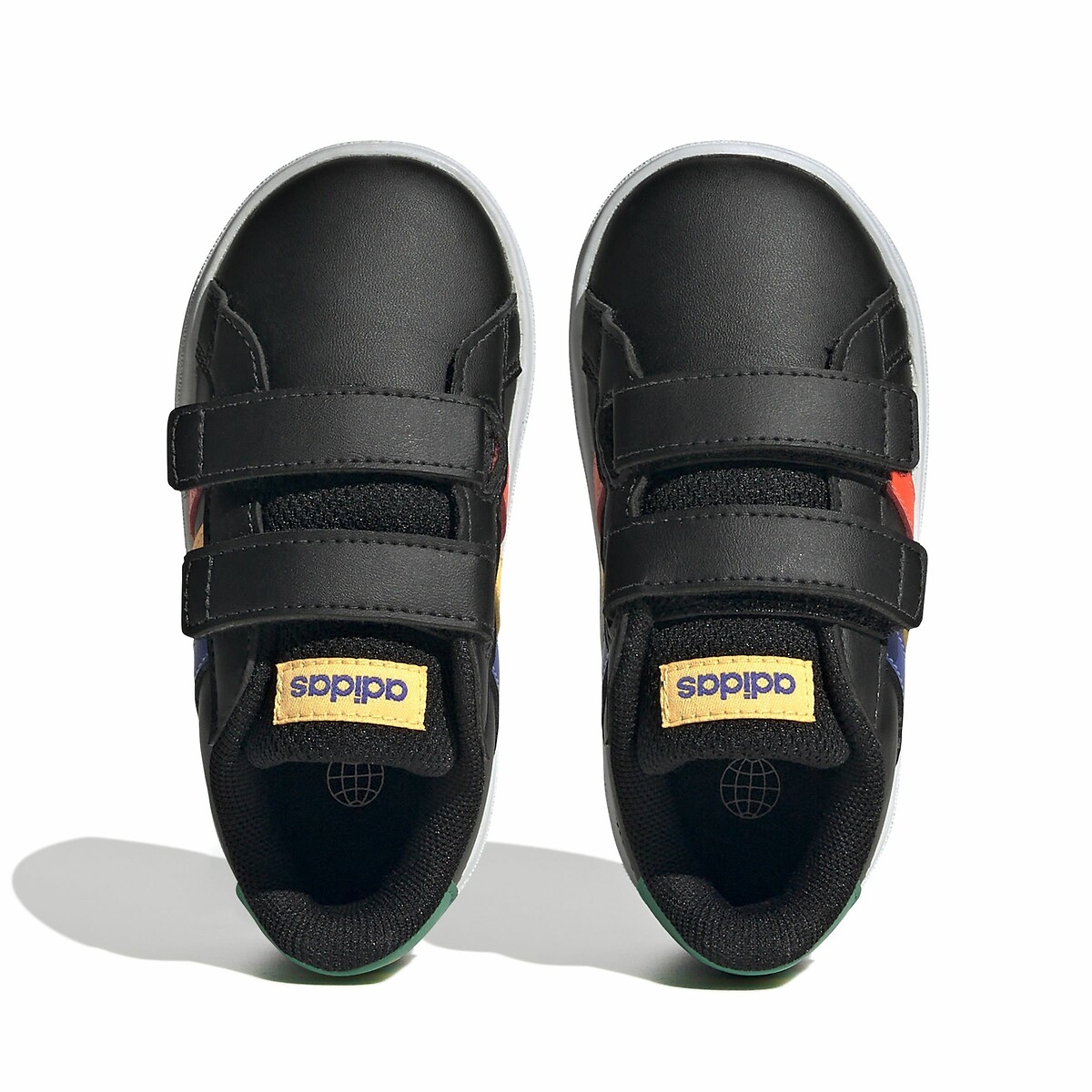 Kids Grand Court 2.0 Trainers black/multi-coloured, ADIDAS SPORTSWEAR