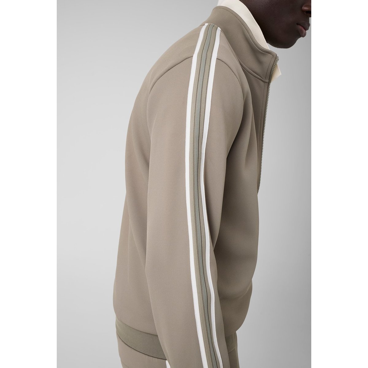 Sweatshirt Avec Bandes Latérales vert, GUESS
