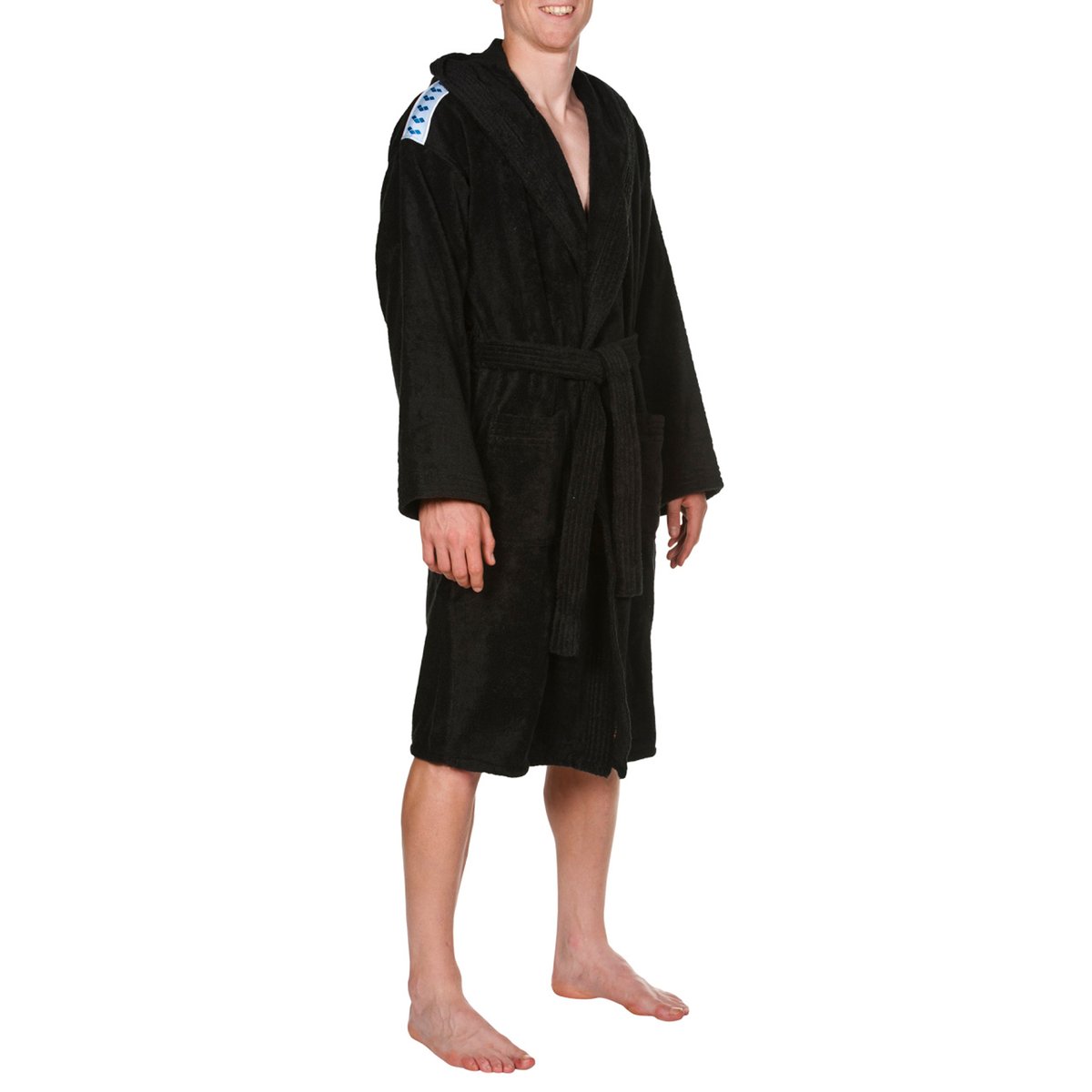Peignoir Soft Robe Core black white, ARENA