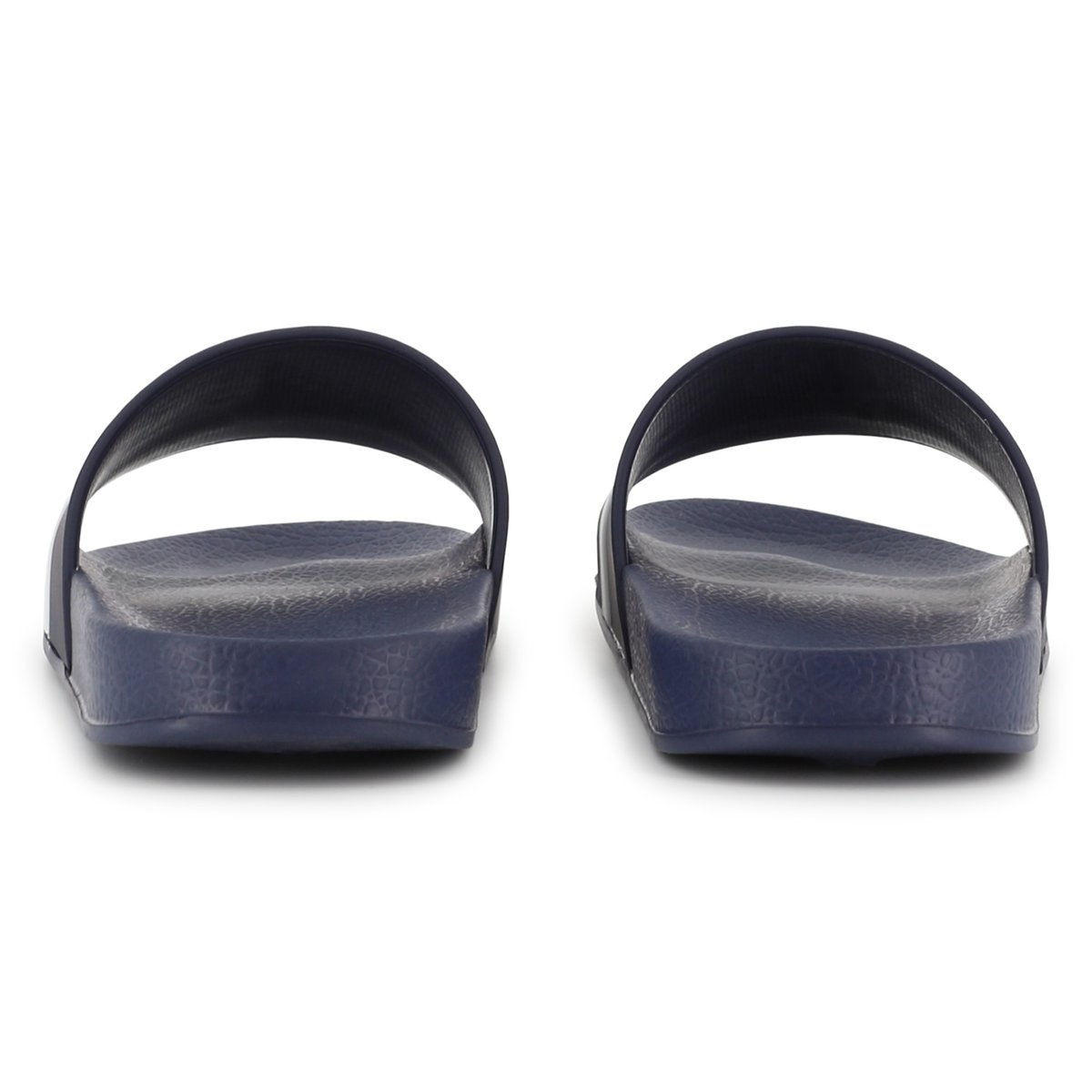 Claquettes siglées bleu cargo, BOSS KIDSWEAR
