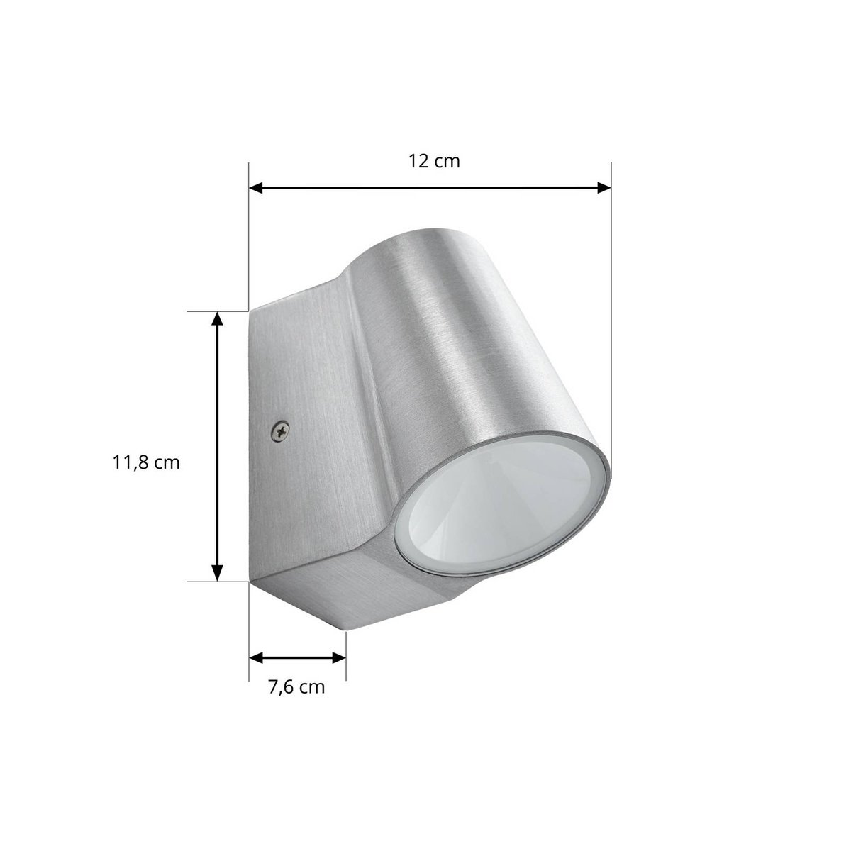 Applique extérieure en aluminium moderneLED aluminium, LINDBY