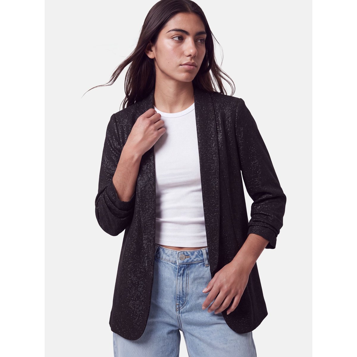 Blazer black, PIECES