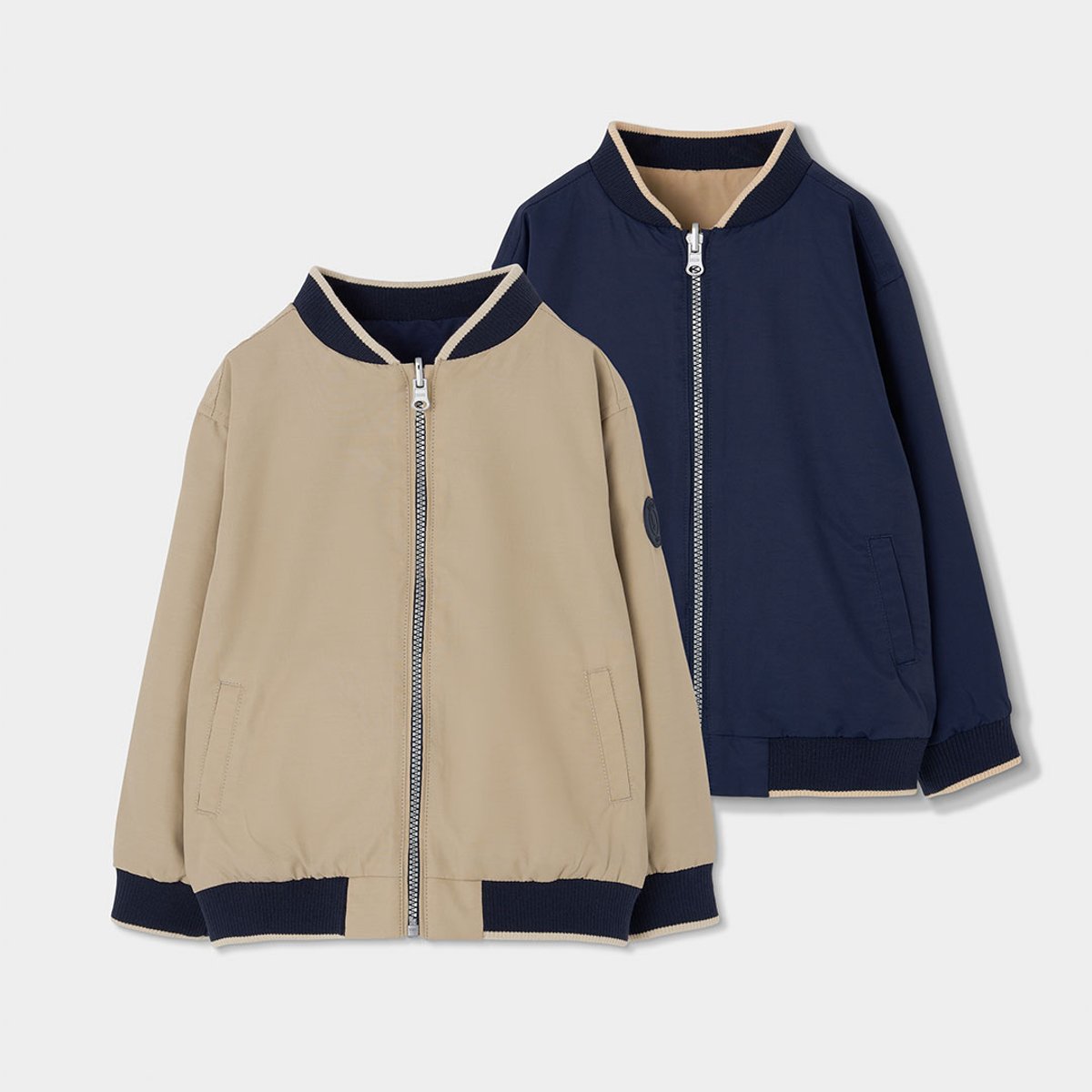 Veste réversible pour garçon marron, BOBOLI