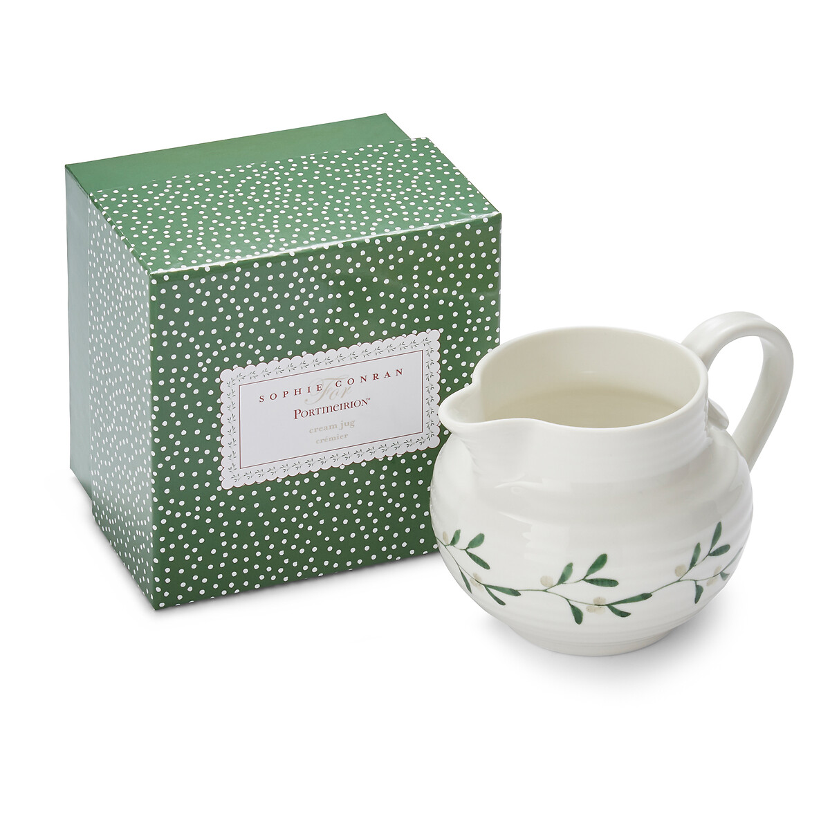 Mistletoe Cream Jug white, SOPHIE CONRAN FOR PORTMEIRION
