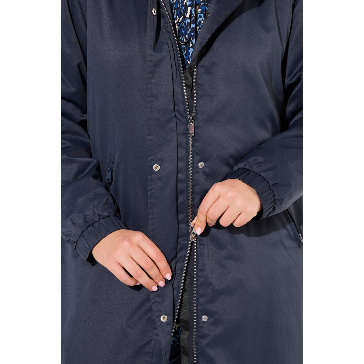 Manteau Cargo HYPRAR marine, ULLA POPKEN