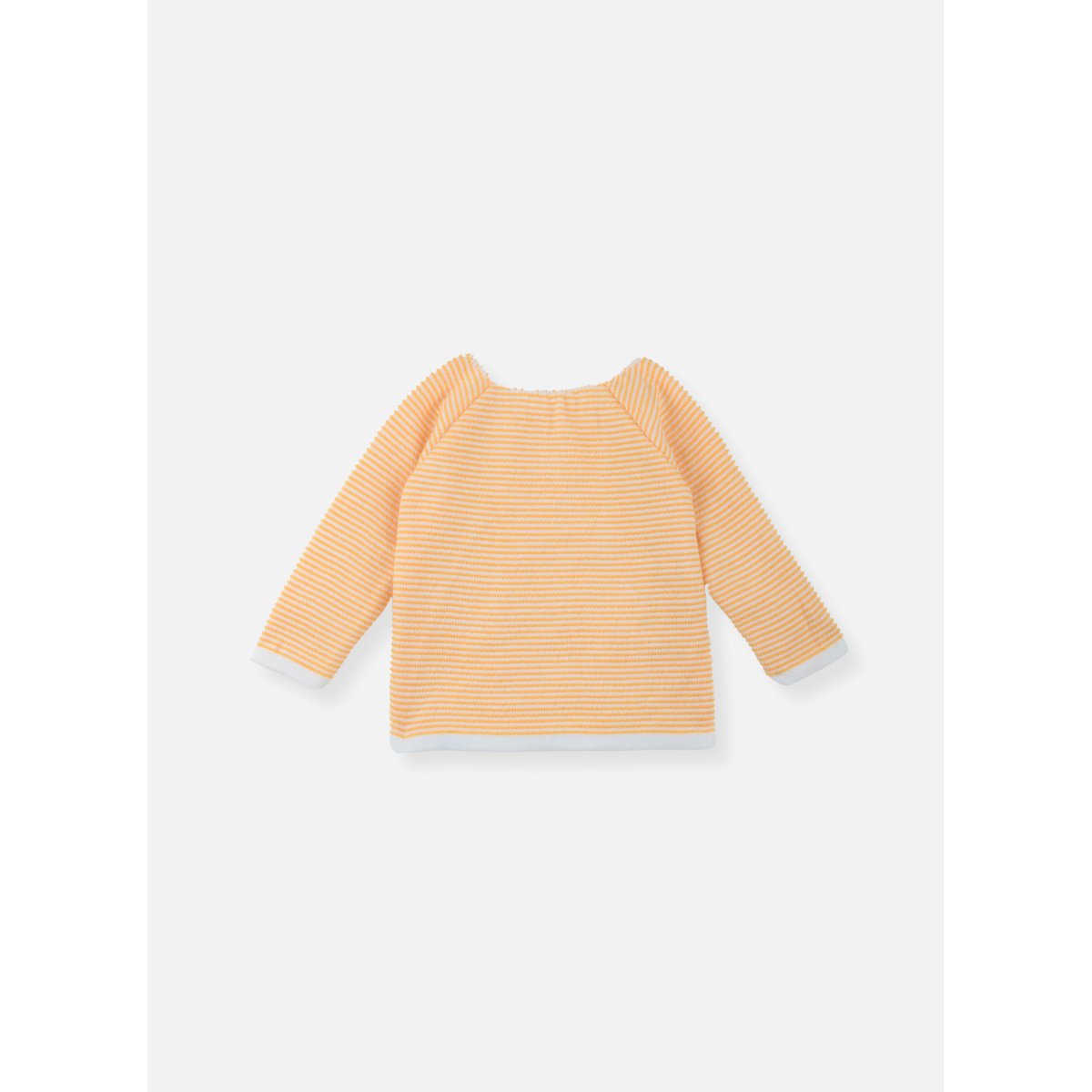 Brassière Milleraies ecru/moutarde, LA MANUFACTURE DE LAYETTE