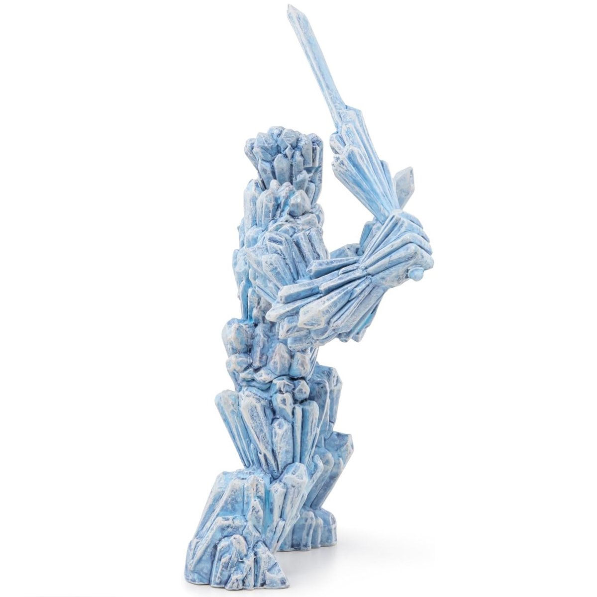 Figurine Golem de glace blanc et bleu, PAPO