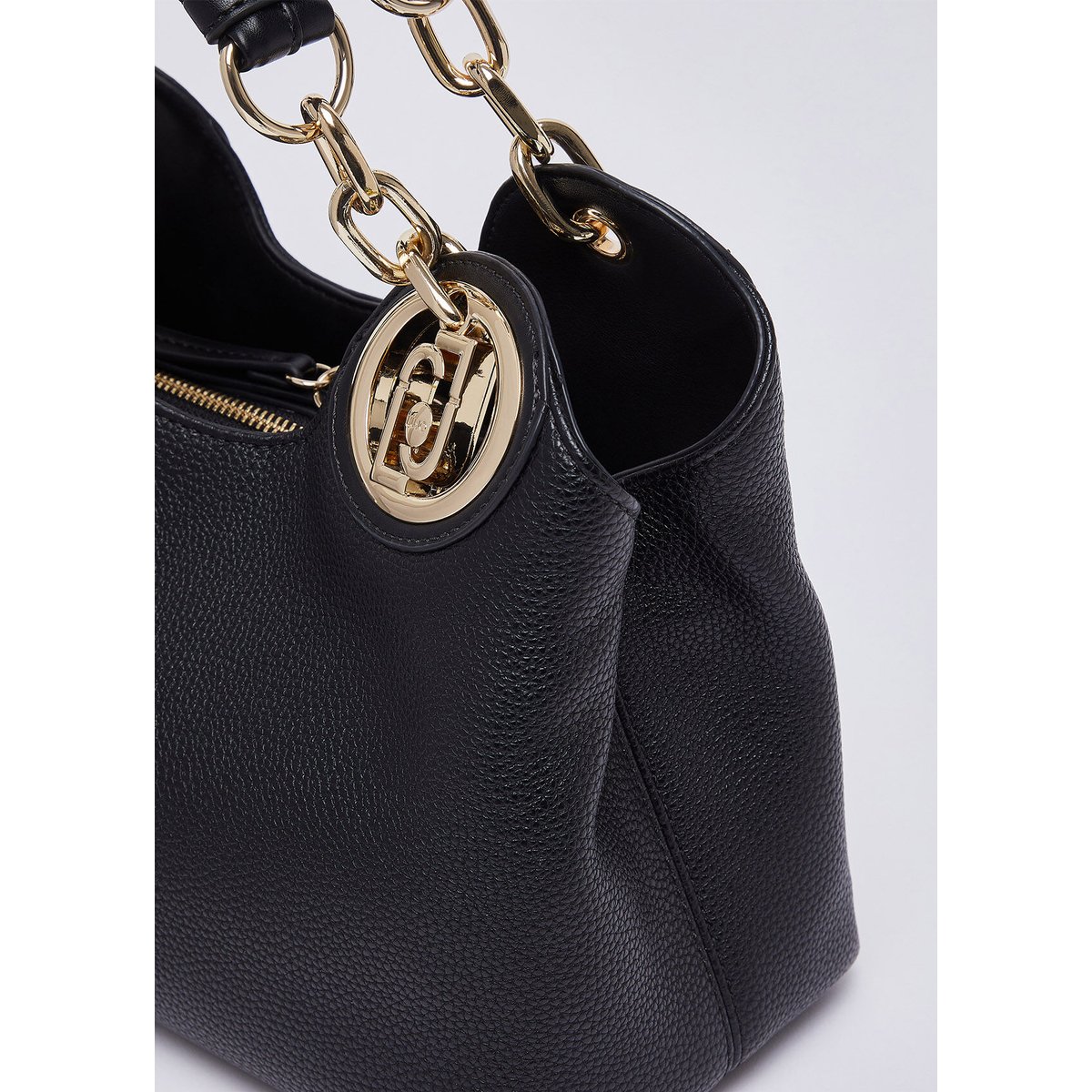 Petit Sac à Main noir et or, LIU JO