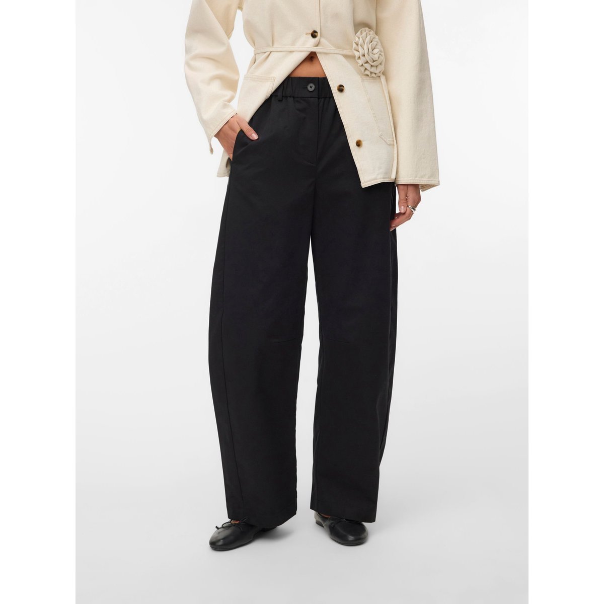 Pantalon noire - black, VERO MODA