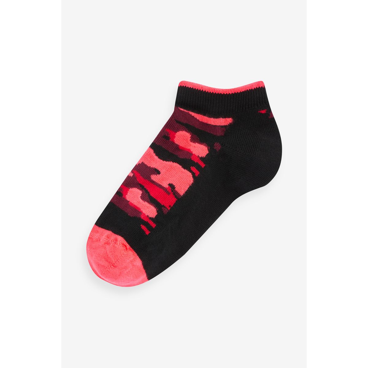 Chaussettes, lot de 7 noir camo brillant, NEXT