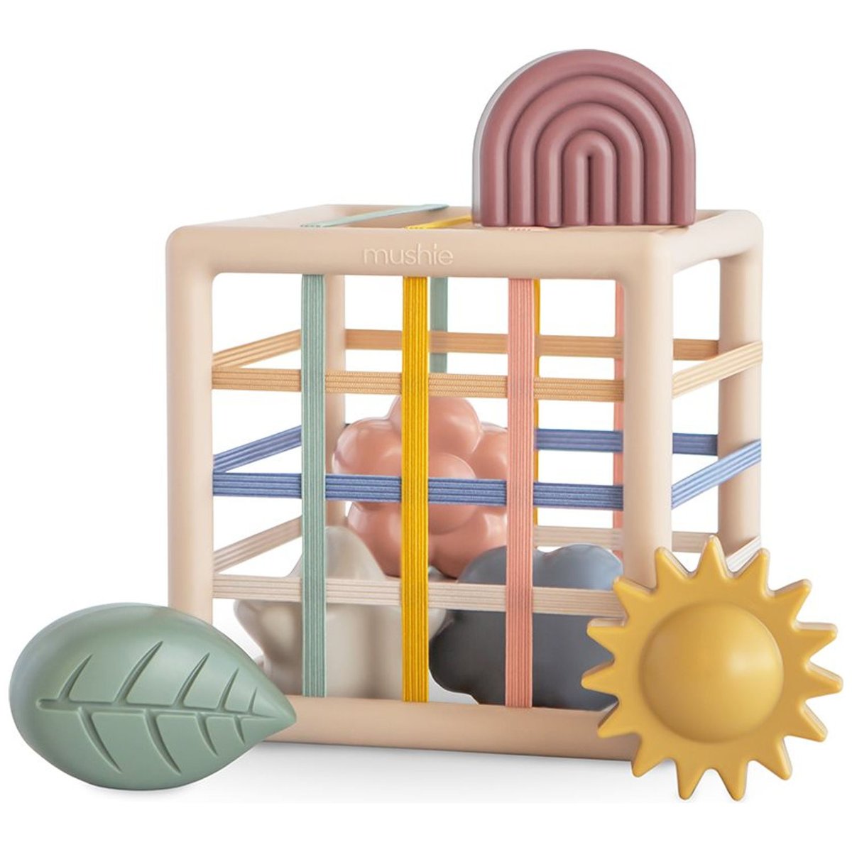 Boîte à formes Shape élastique multicolore, MUSHIE