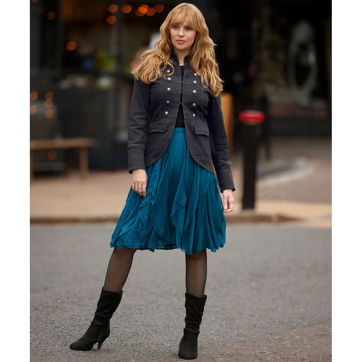 Veste Militaire en Jean Ultime noir, JOE BROWNS