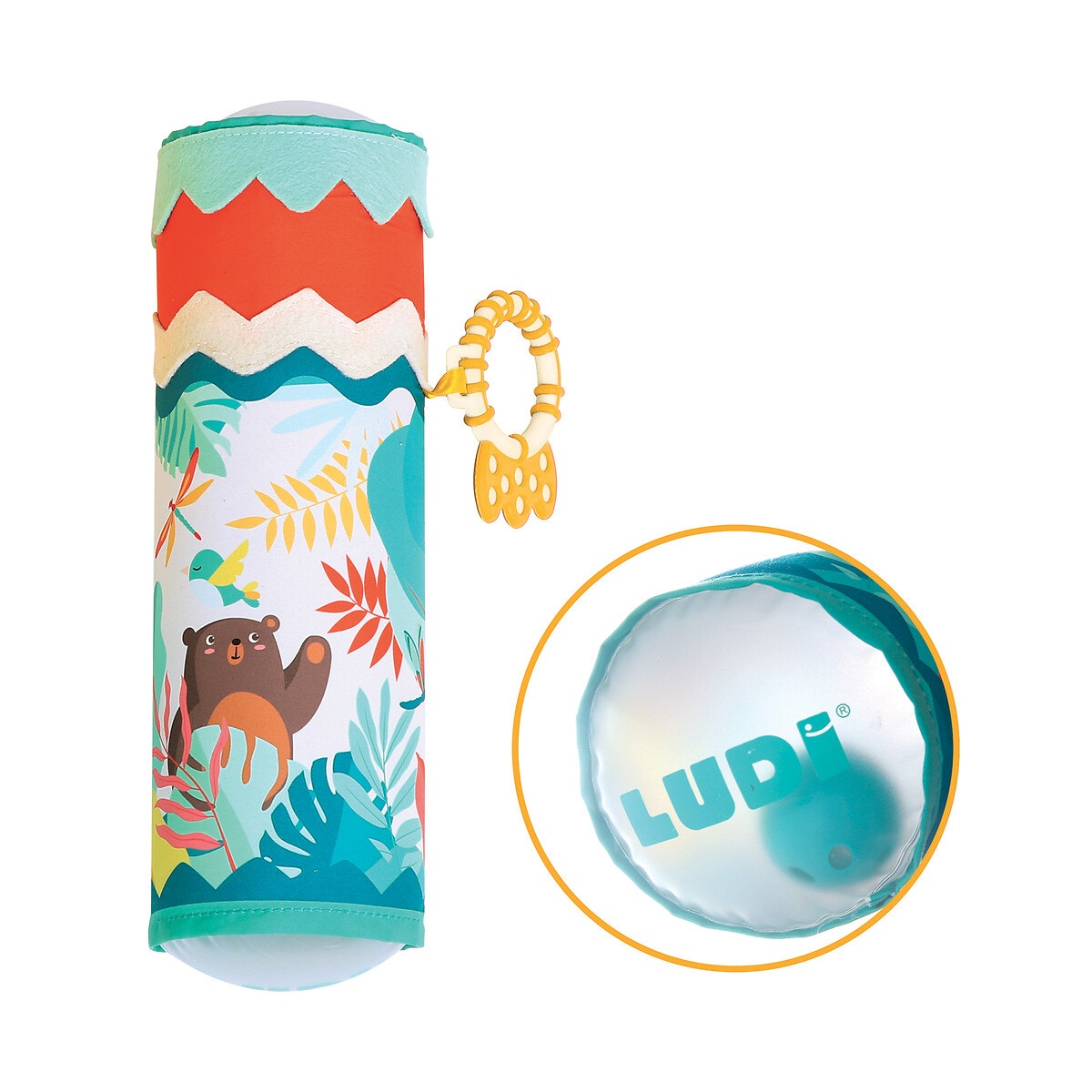 Coffret d'éveil tube et balles multicolore, LUDI