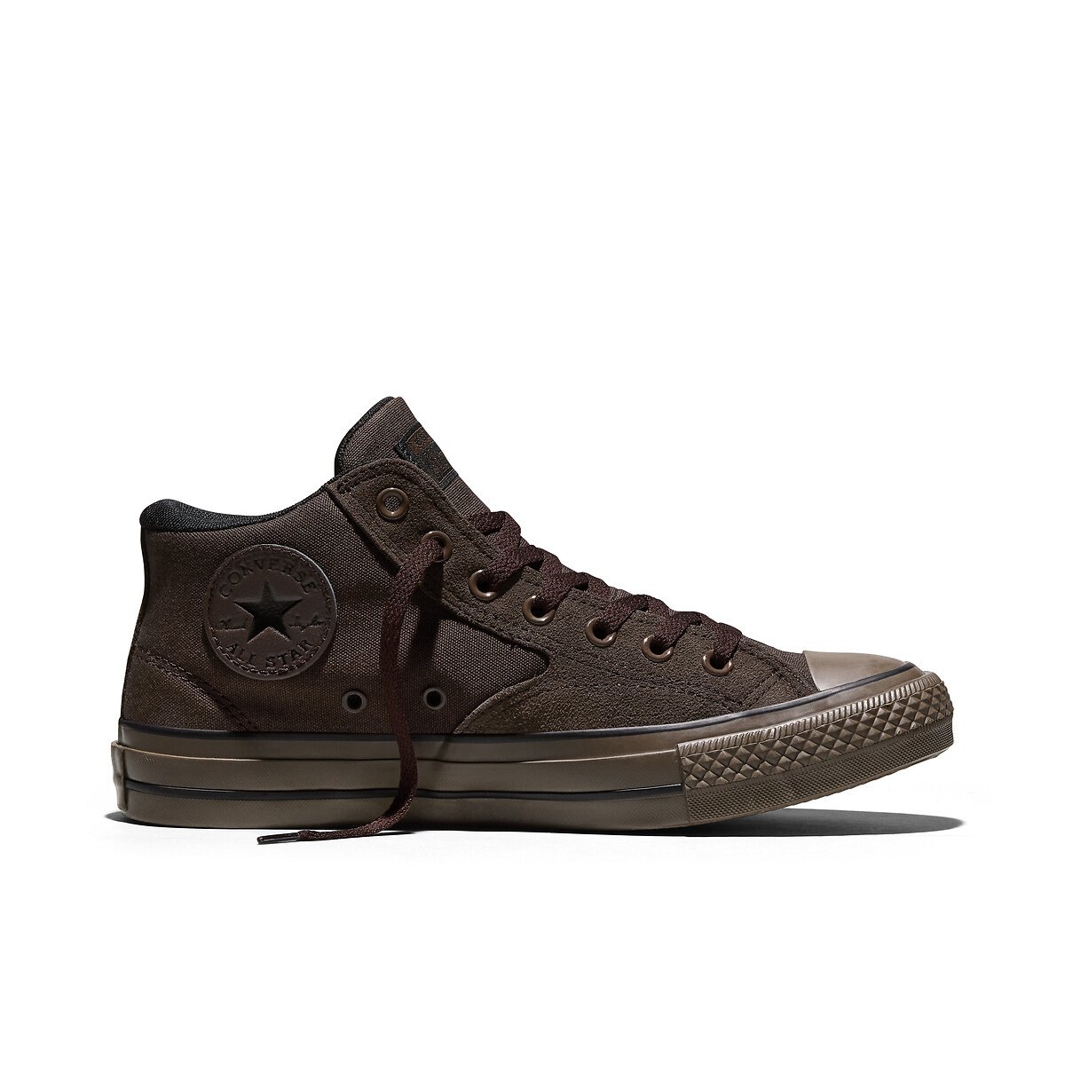 Scarpe da ginnastica CTAS MALDEN STREET MID marrone scuro, CONVERSE