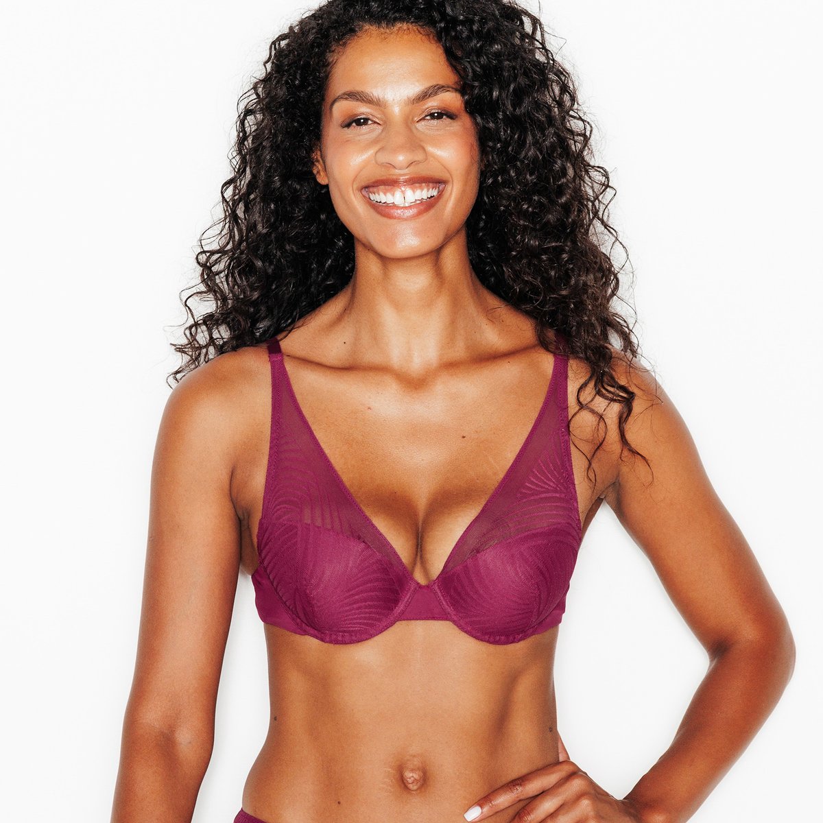 Soutien-gorge ampliforme JANICE violet, ROUGEGORGE LINGERIE