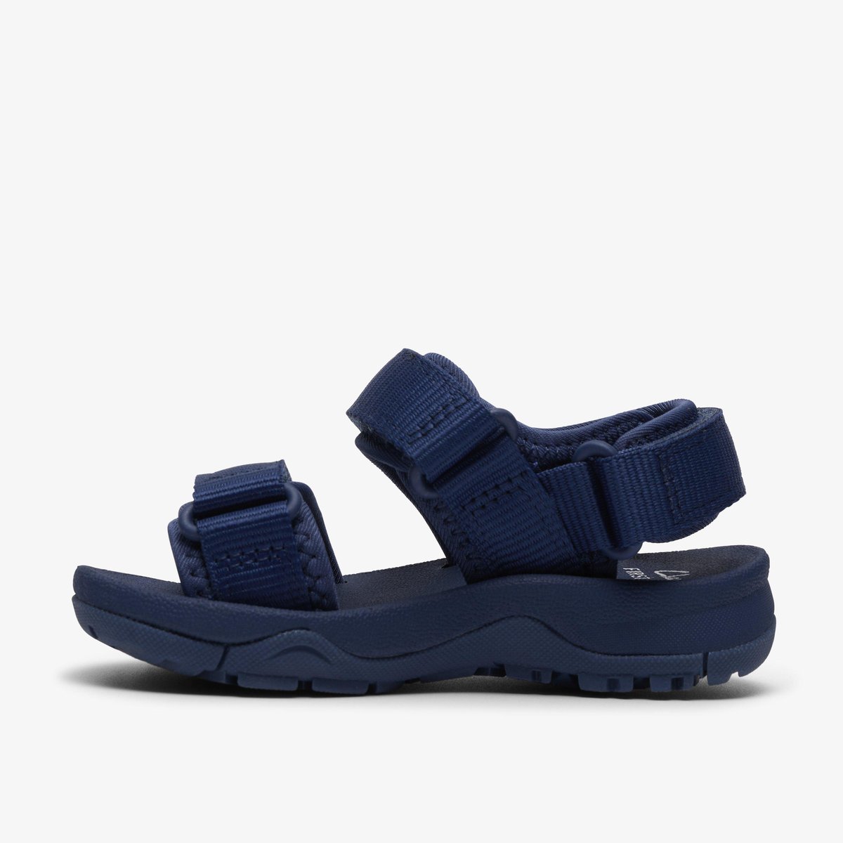 Sandales Textile Coupe Large WHARF TIDE T bleu, CLARKS