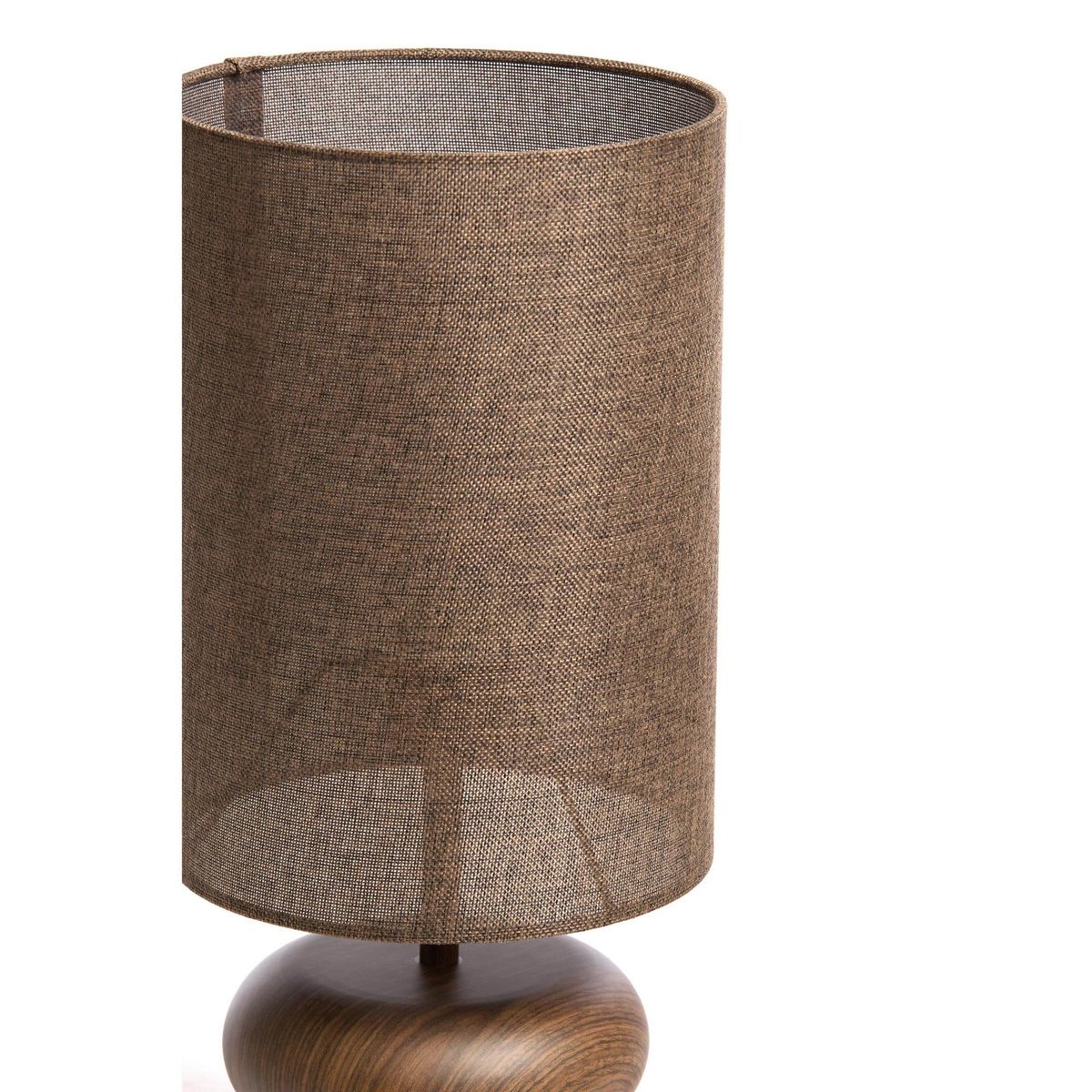 Lampe À Poser Métal DANIALO marron, LIGHT & LIVING