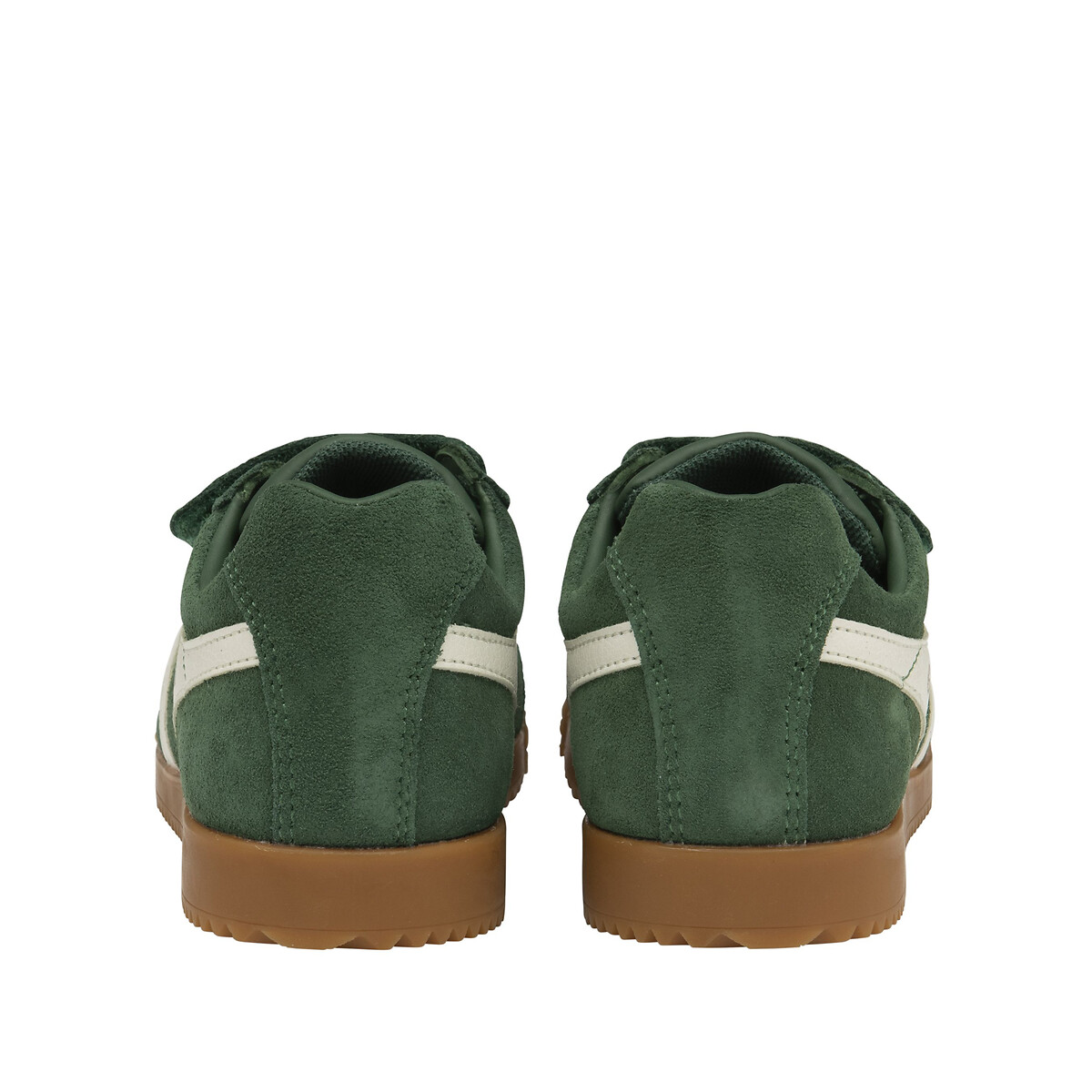 Baskets in pelle Harrier Strap verde / bianco, GOLA