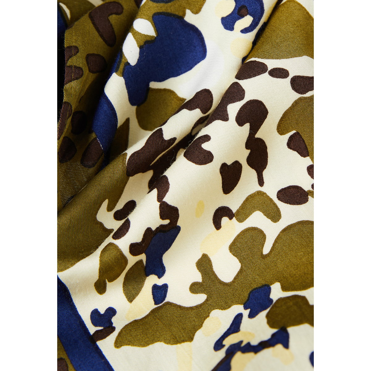 ETAM AUTRES ACCESSOIRES FIORA IMP - FOULARD kaki olive, ETAM