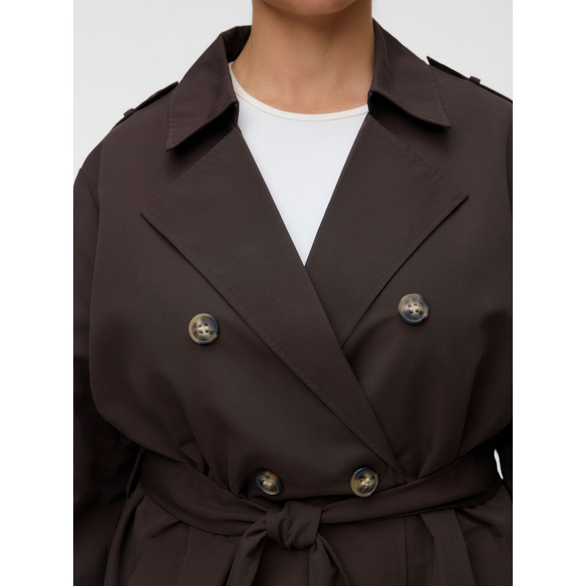 Trench Coat marron - chocolate torte 1, VERO MODA