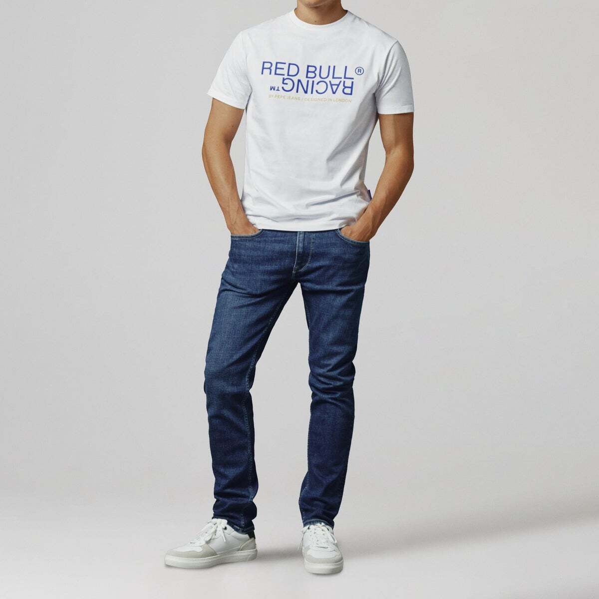 Red Bull Racing T-Shirt Avec Logo blanc, PEPE JEANS