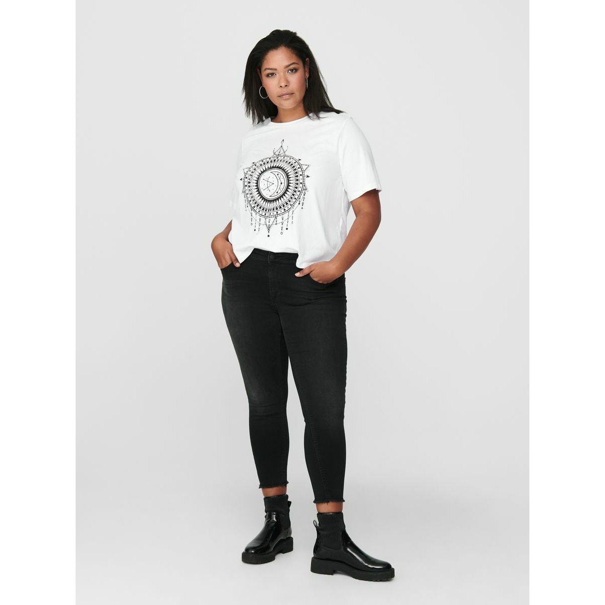 Jean Skinny black, ONLY CARMAKOMA