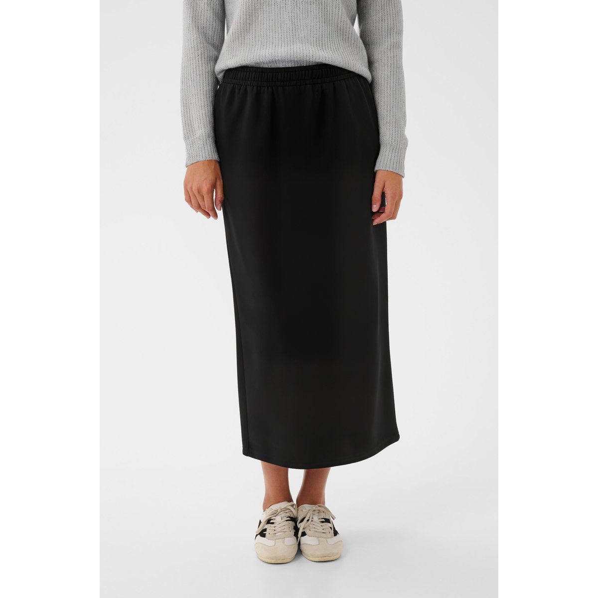 Jupe casual noir, KAFFE