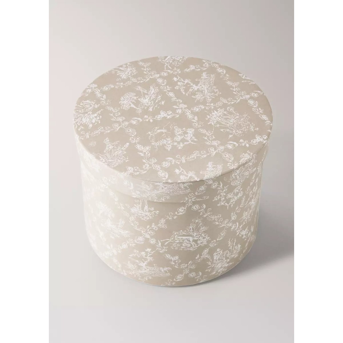 Boîte moyenne pour enfant imprimée marron moyen, MANGO HOME