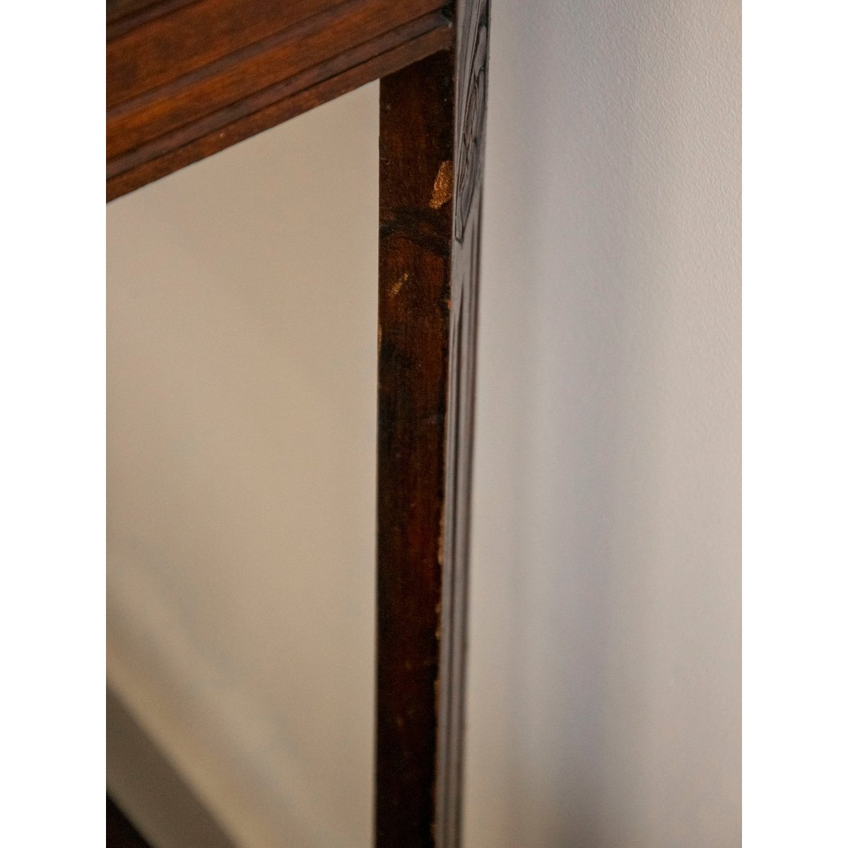 Table d'appoint au style Art Déco Francine N°936 - Bon état bois foncé, DEBONGOUT