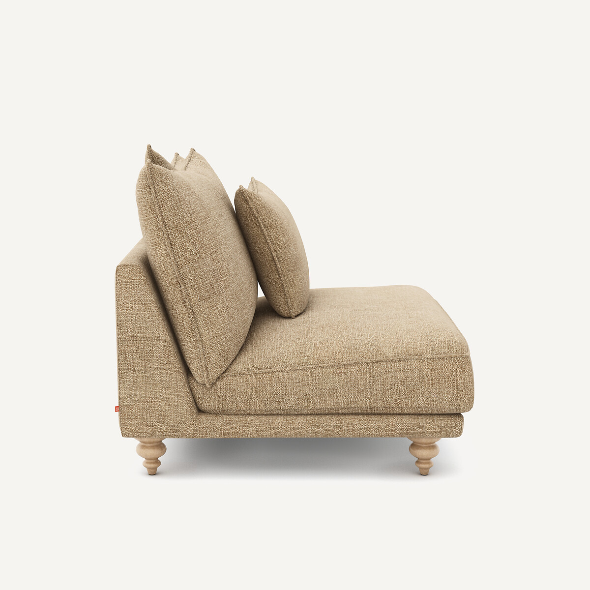 Lazare Woven Cotton Chair buff, AM.PM