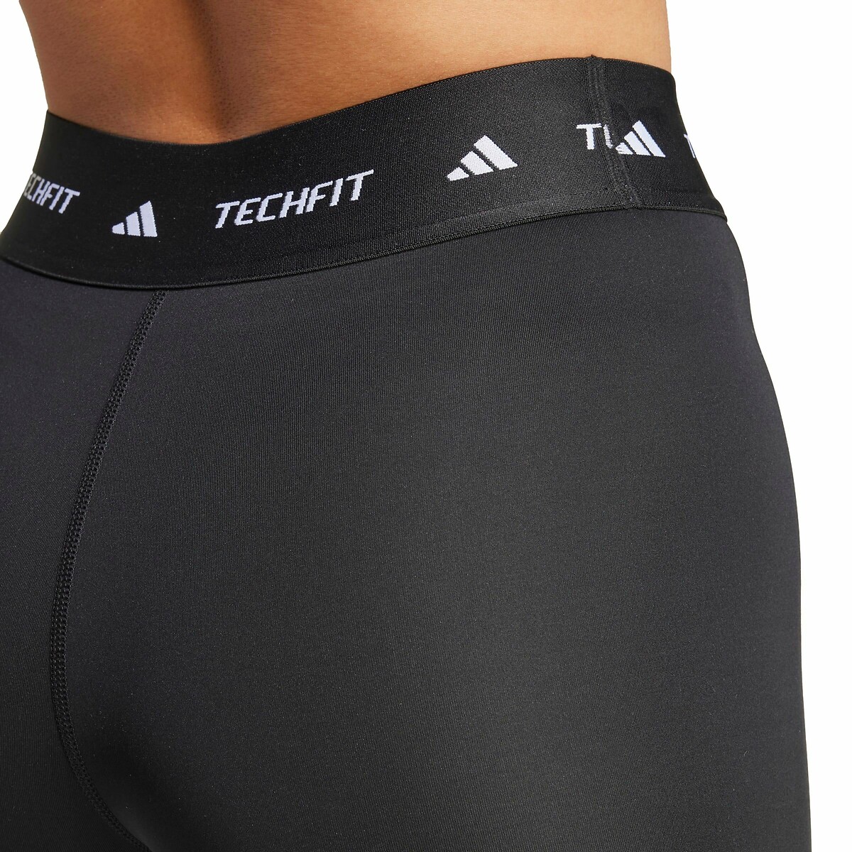 Short moulant de sport TECHFIT noir, adidas Performance