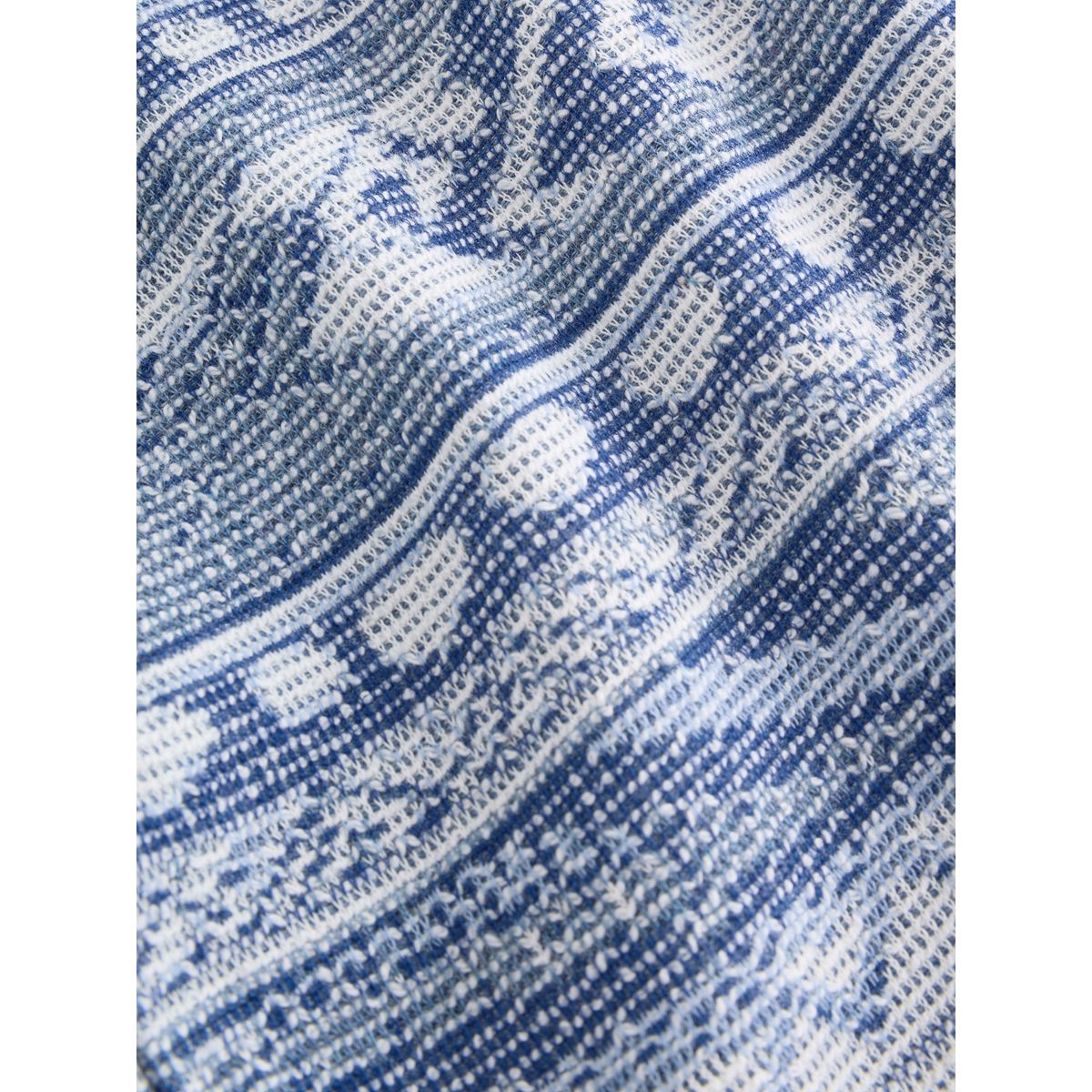 Chemise manches courtes à imprimé bleu marine, NEXT