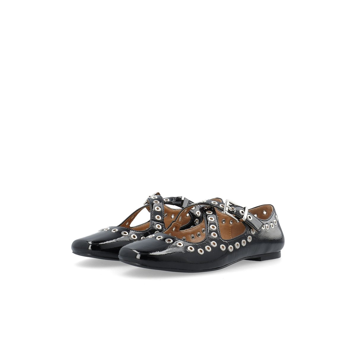 Chaussures Mary Jane noir - blackpatent, BIANCO