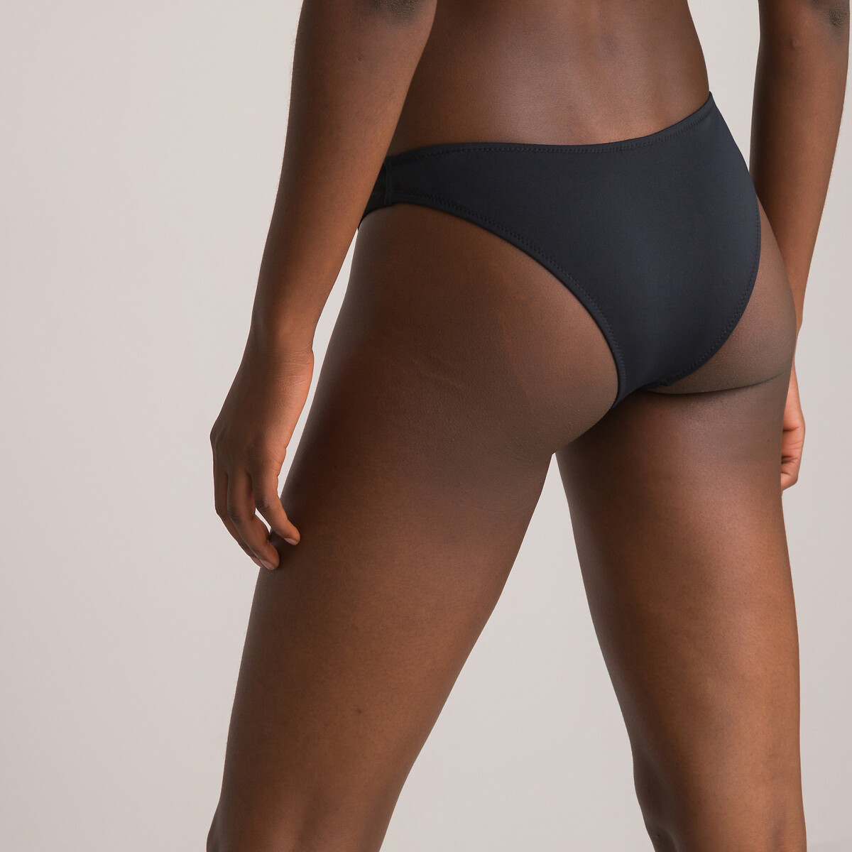 Tanga Bikini Bottoms black, LA REDOUTE COLLECTIONS