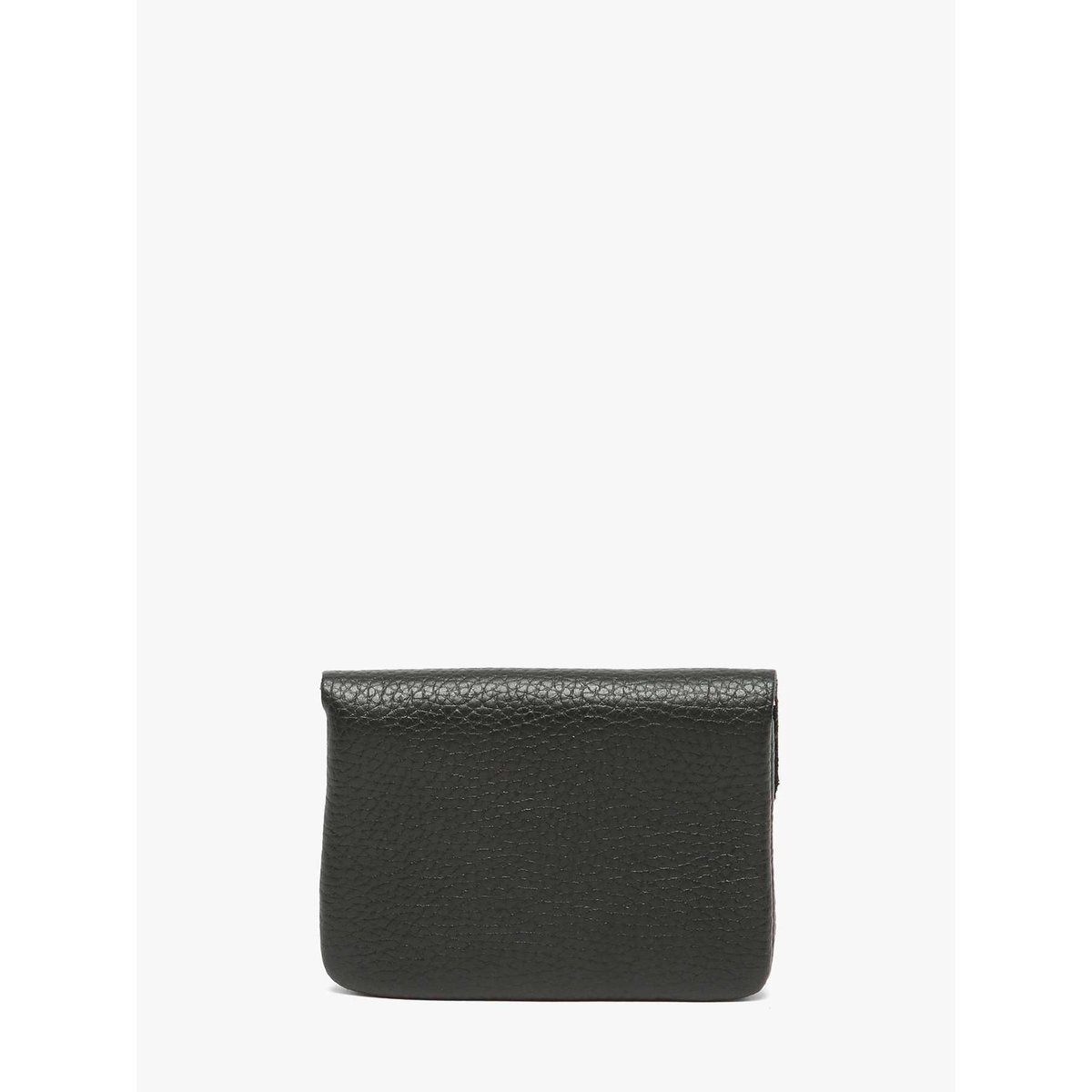 Porte-monnaie Caviar cuir nero, MILANO