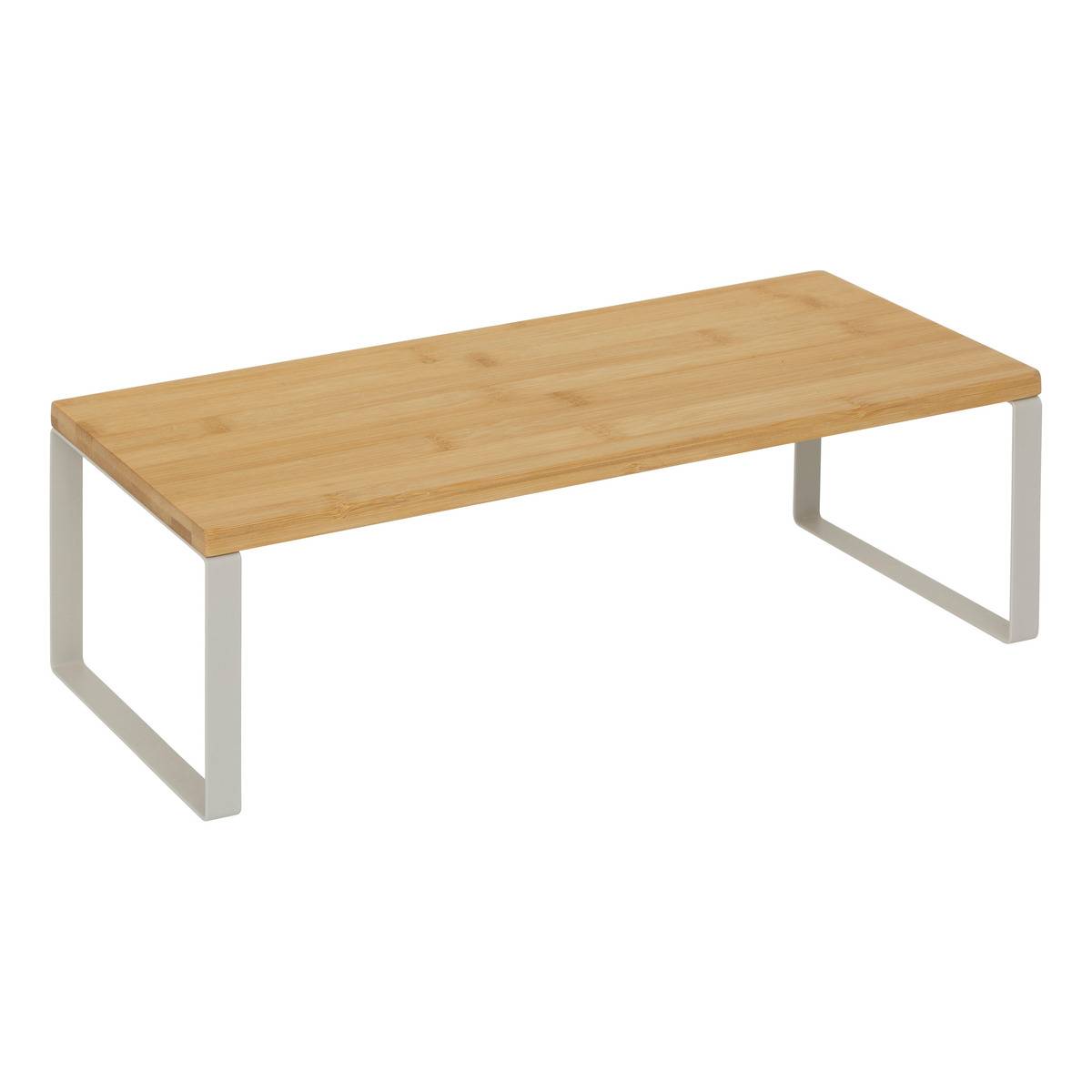 Lot de 2 étagères gigognes 1 niveau ORDERA beige, 5FIVE SIMPLY SMART