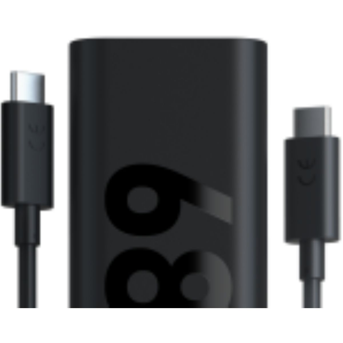 Chargeur ordinateur portable 68W USB-C noir couleur unique, LENOVO