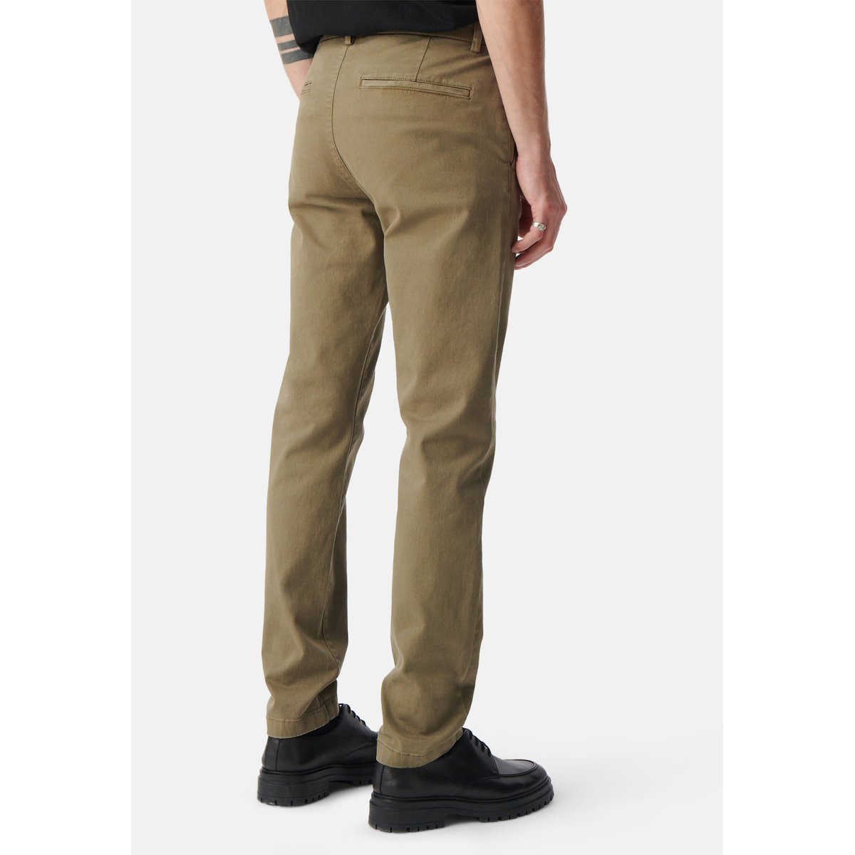 Pantalon chino slim vert kaki, IKKS