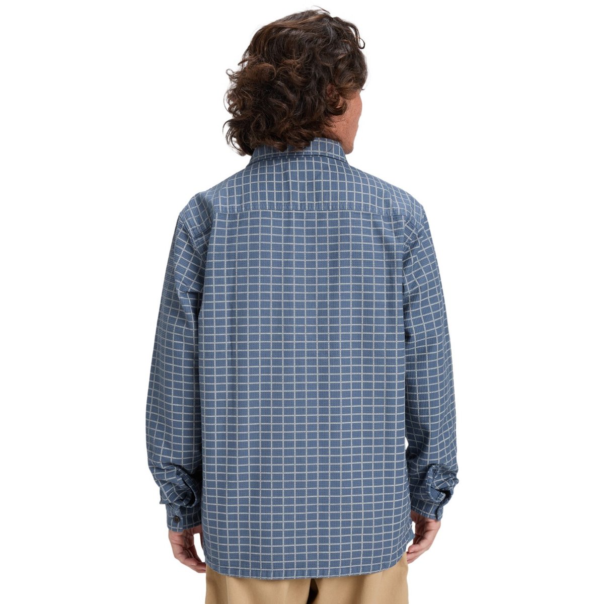 Chemise manches longues SALT LAKE WAFFLE bleu china blue salt lake, QUIKSILVER