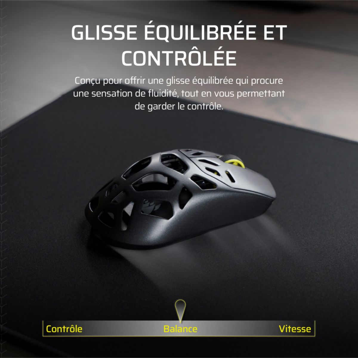 Tapis de souris MM Cloth 2XL Noir couleur unique, CORSAIR