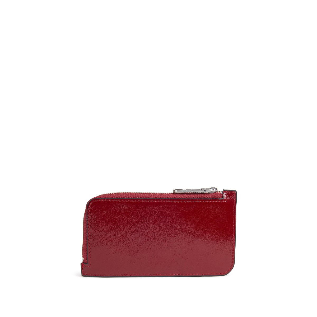 Porte-cartes en cuir ALIZE rouge foncé, NAT & NIN