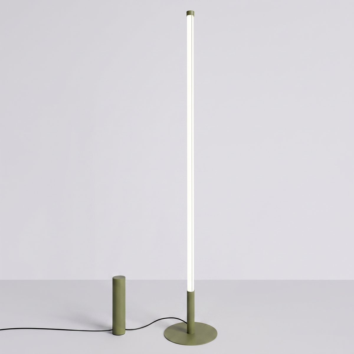 Lampadaire Vert Olive LED 1 Trang vert olive, EDEN