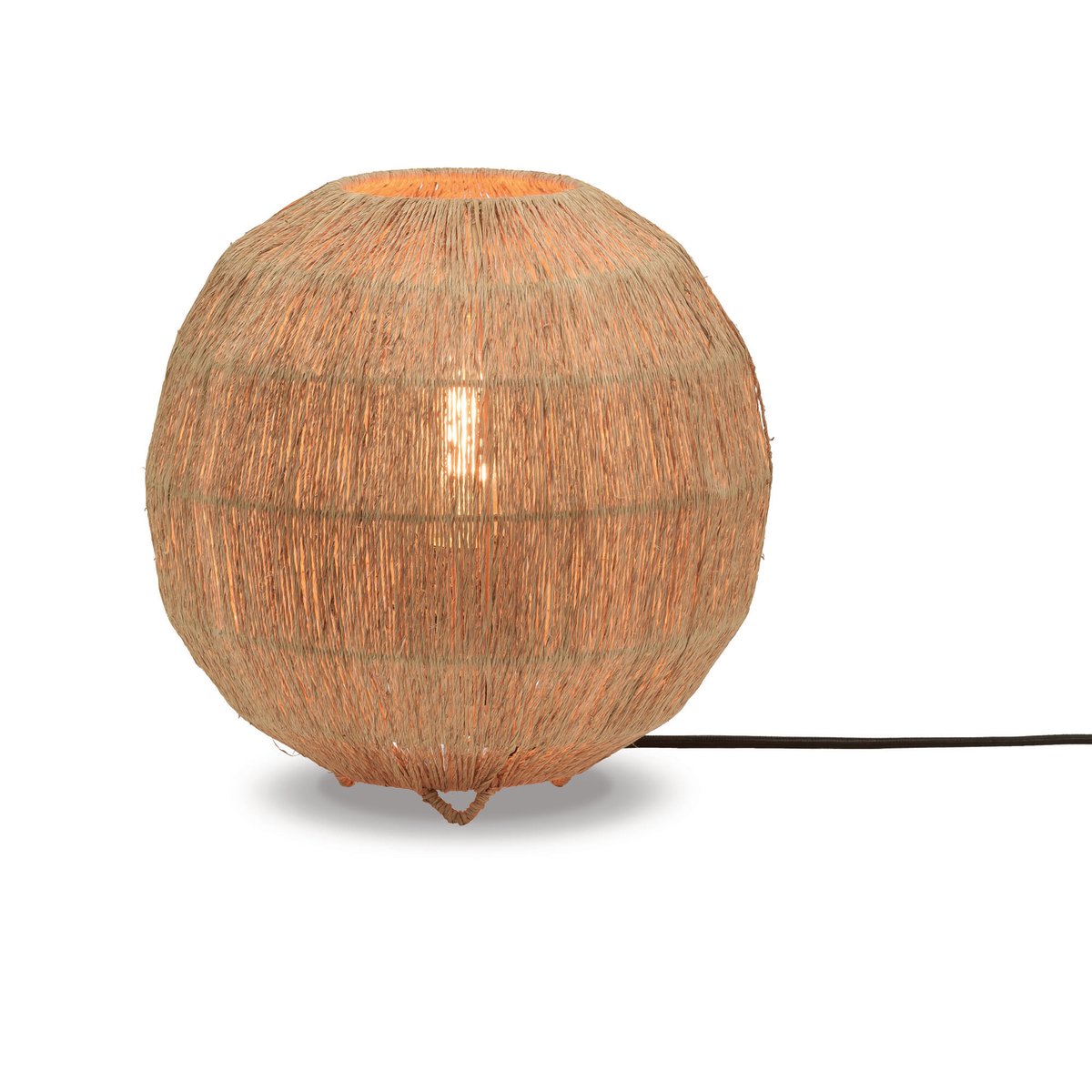 Lampe À Poser Jute IGUAZU naturel, GOOD & MOJO