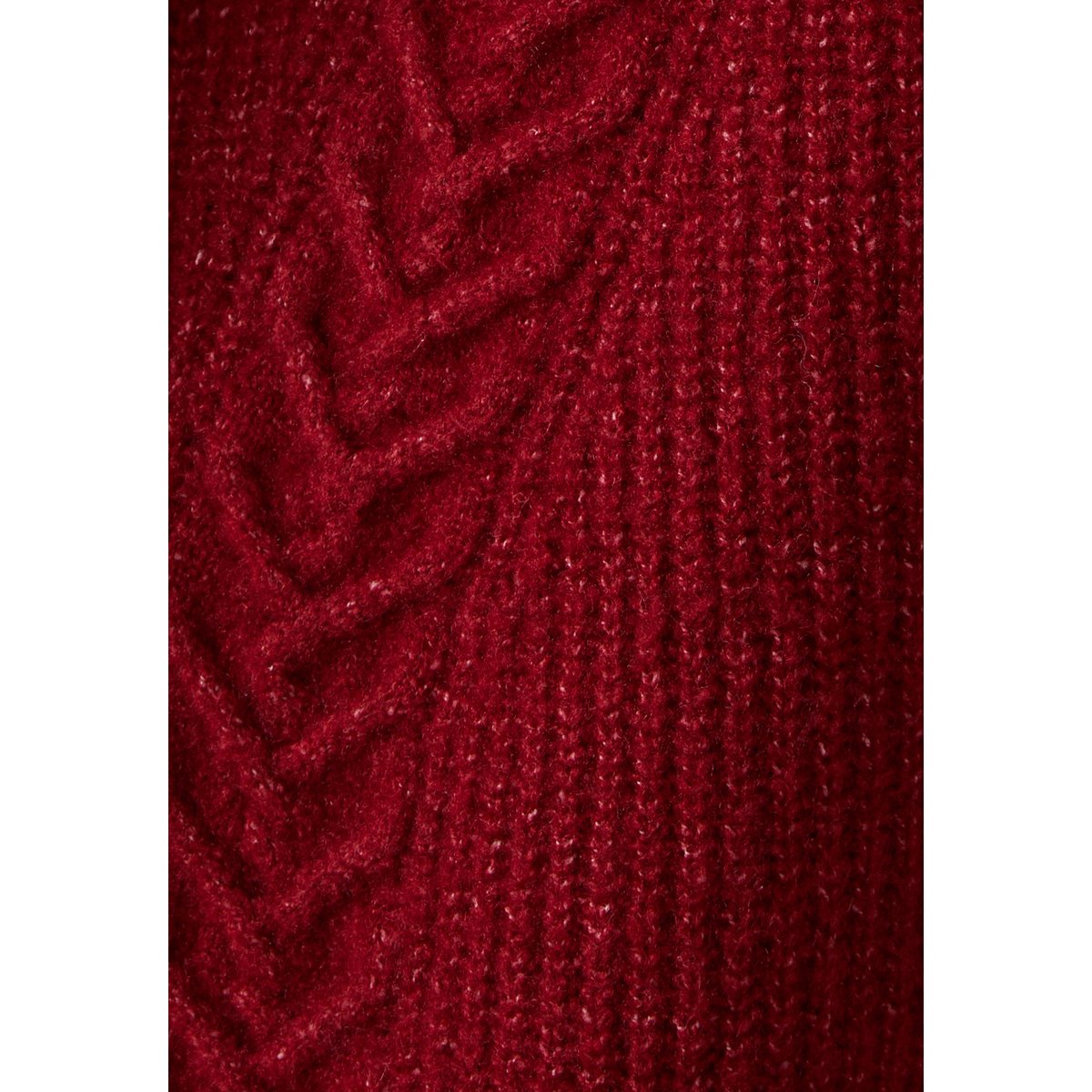 Pull sans manches à torsades Thermolactyl orange rouge, DAMART