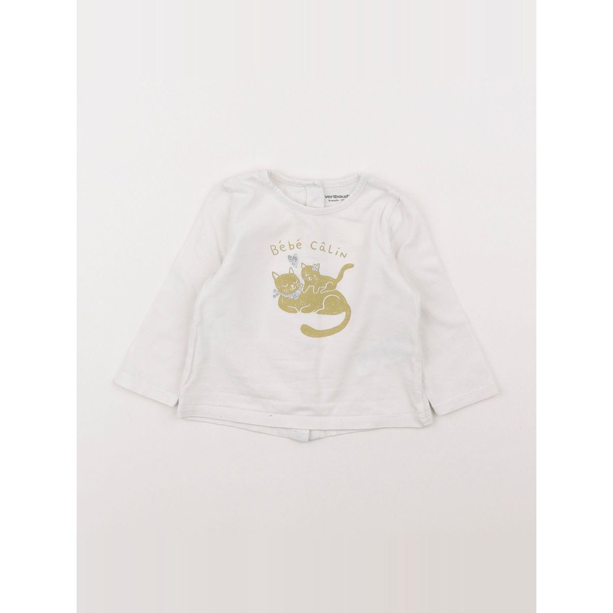 Tee-shirt - Très bon état blanc, VERTBAUDET